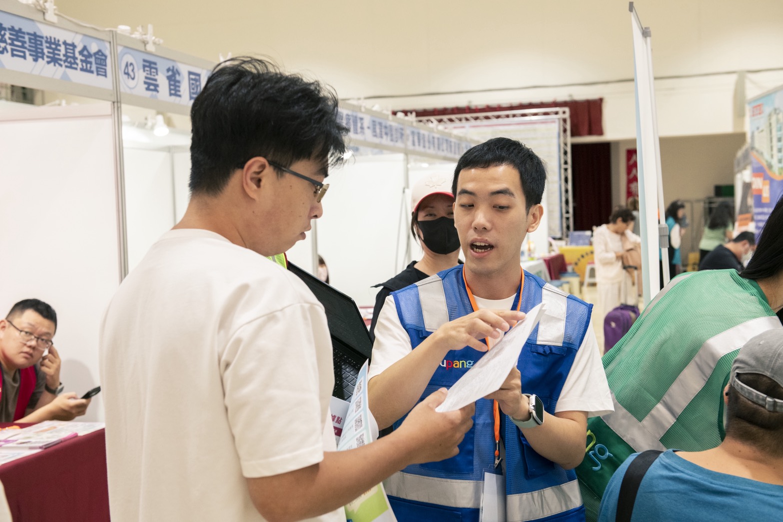 「職涯攜手 一鹿相伴!」就博會登場 桃市推動多元就業打造幸福職場 S 47464499 0