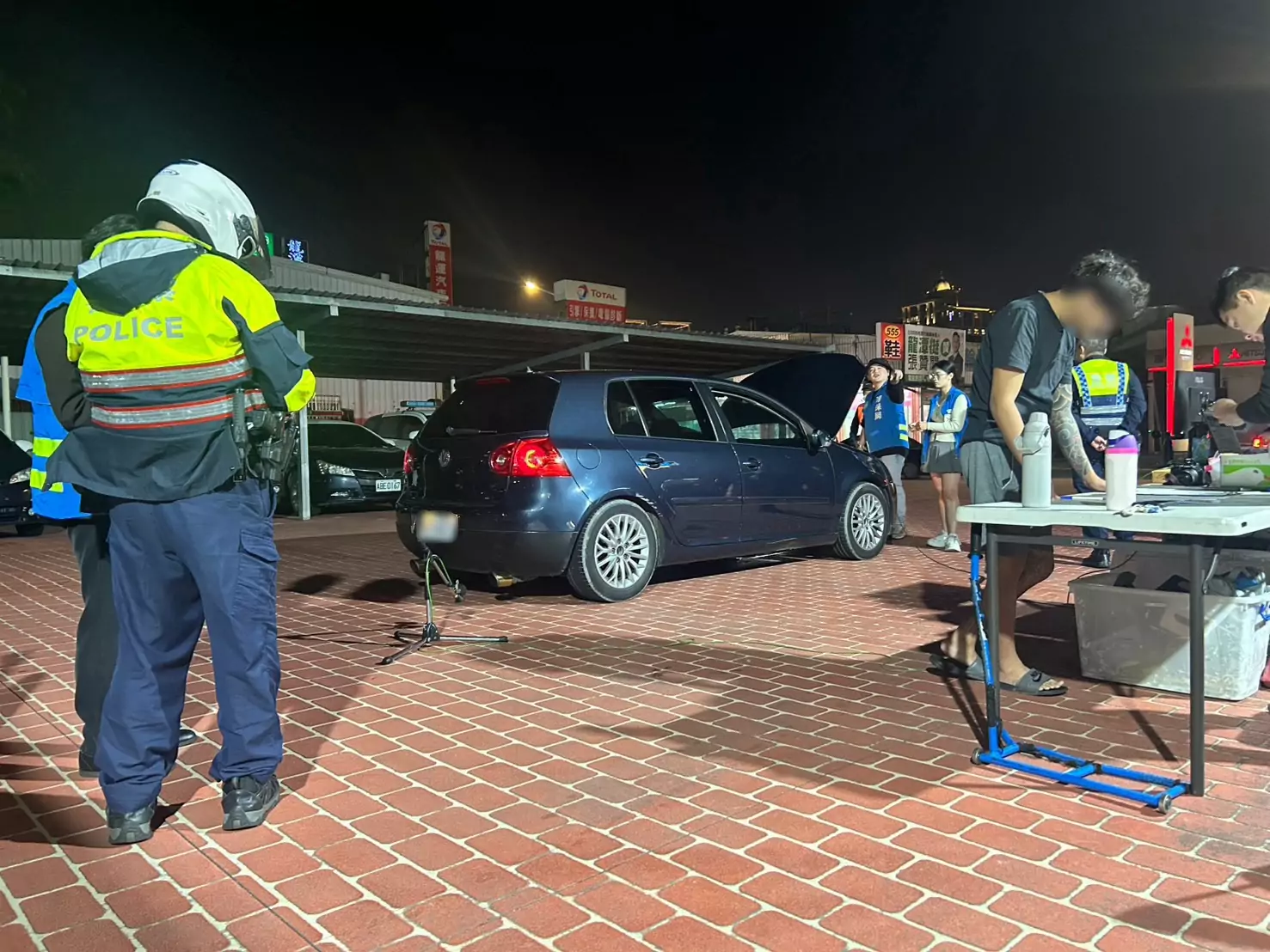 龍潭警維護民眾生活品質 靜桃專案強勢取締噪音車 龍潭警維護民眾生活品質 靜桃專案強勢取締噪音車