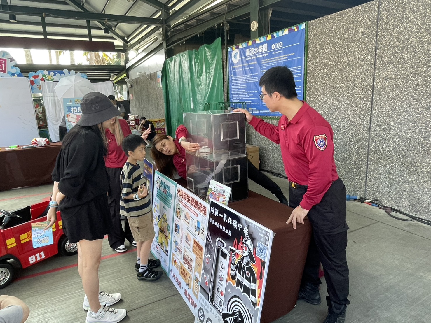 親子一起學防火!桃消山峰分隊宣導居家安全觀念 S 790970374 0