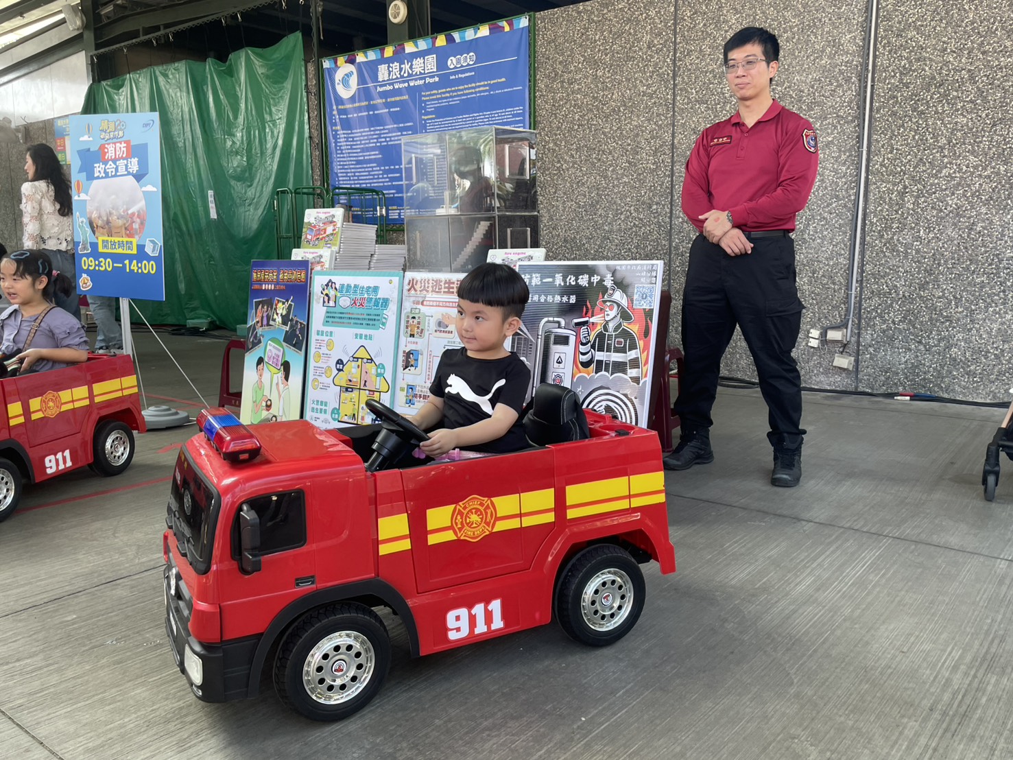 親子一起學防火!桃消山峰分隊宣導居家安全觀念 S 790970379 0