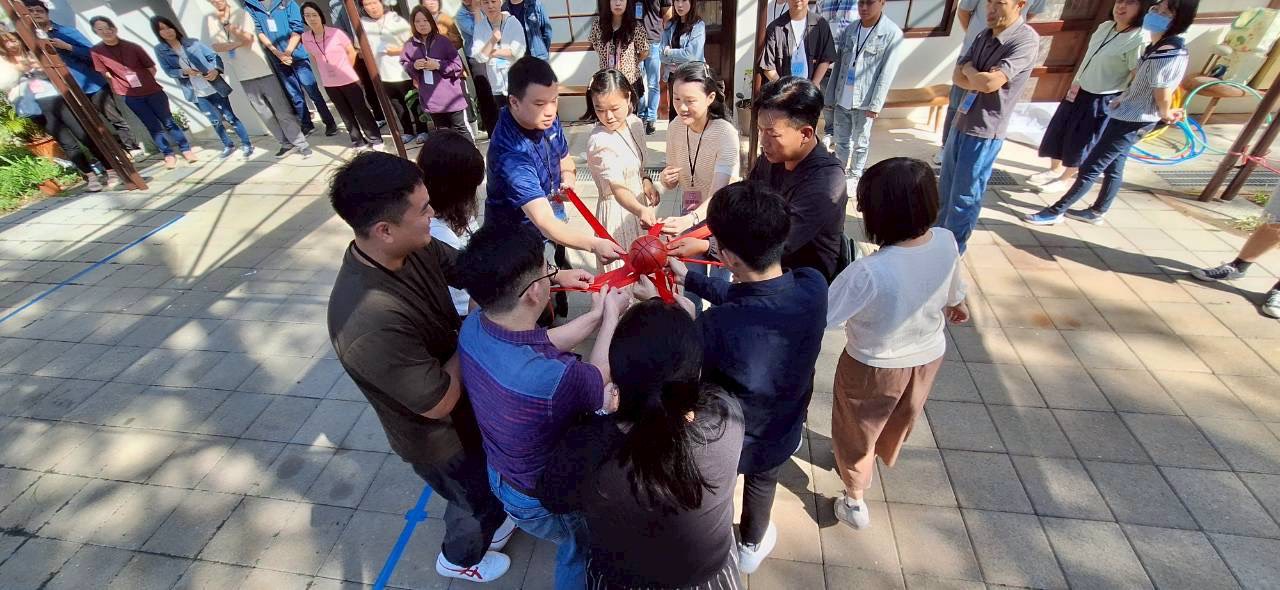 「楊梅趴趴走」湧萬人參與展活力 11對單身男女成功配對 S 90546201