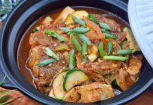 國產龍虎斑結合韓式滋味 簡單步驟煮出美味「辣魚湯」