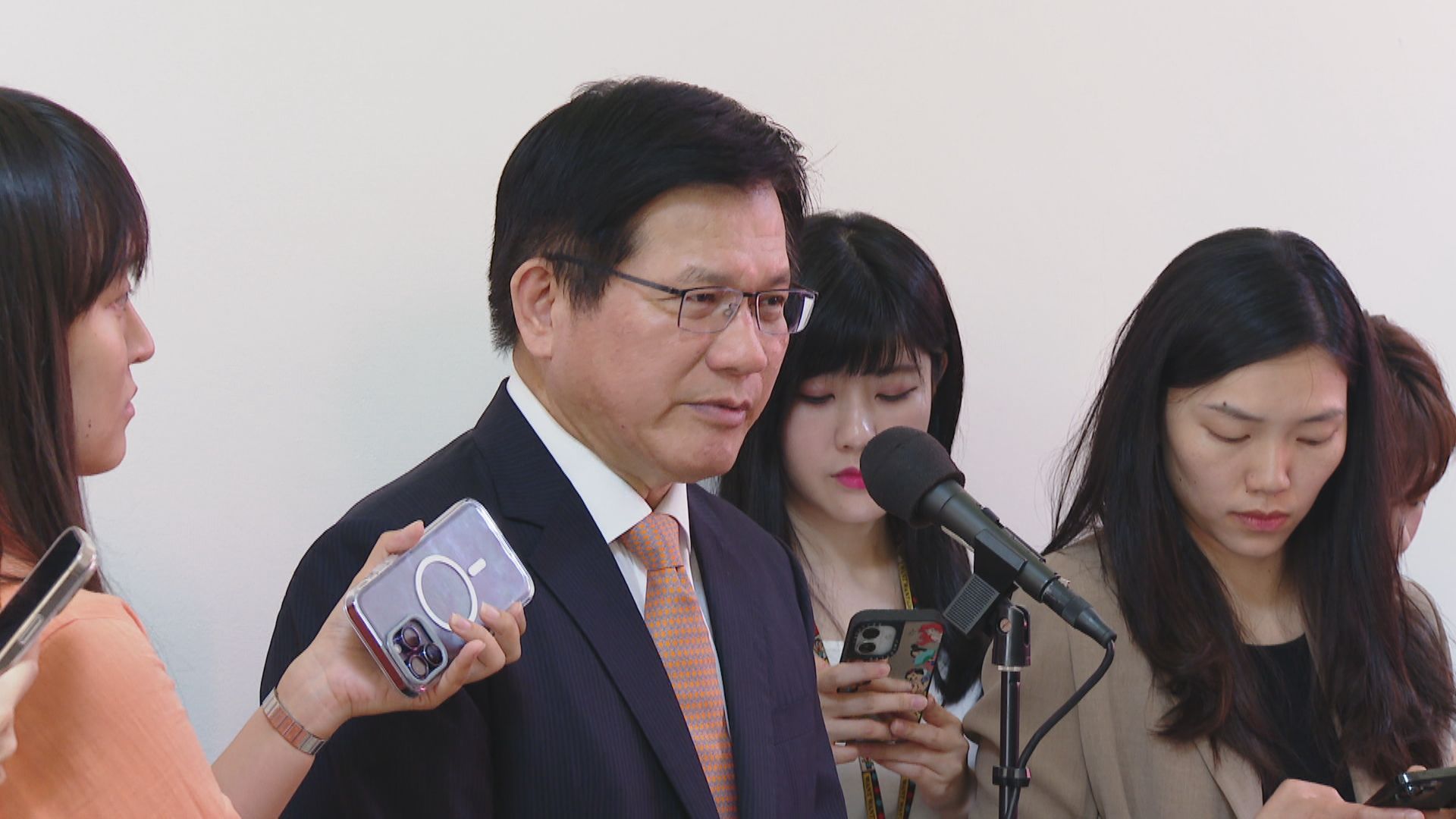 被問有信心讓賴清德過境美國本土? 林佳龍3字回應要大家放心