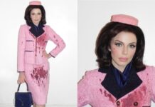 萬聖節百鬼搗蛋 美女星染血裝惹議2/扮前第一夫人賈桂琳染血裝 好萊塢女星被罵爆