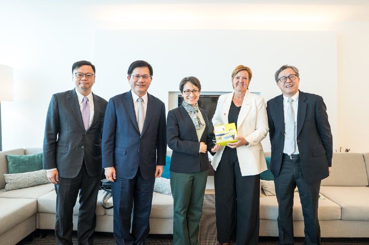 台歐歷史新頁!林佳龍曝籌備過程 蕭美琴登講台「很多人都哭了」