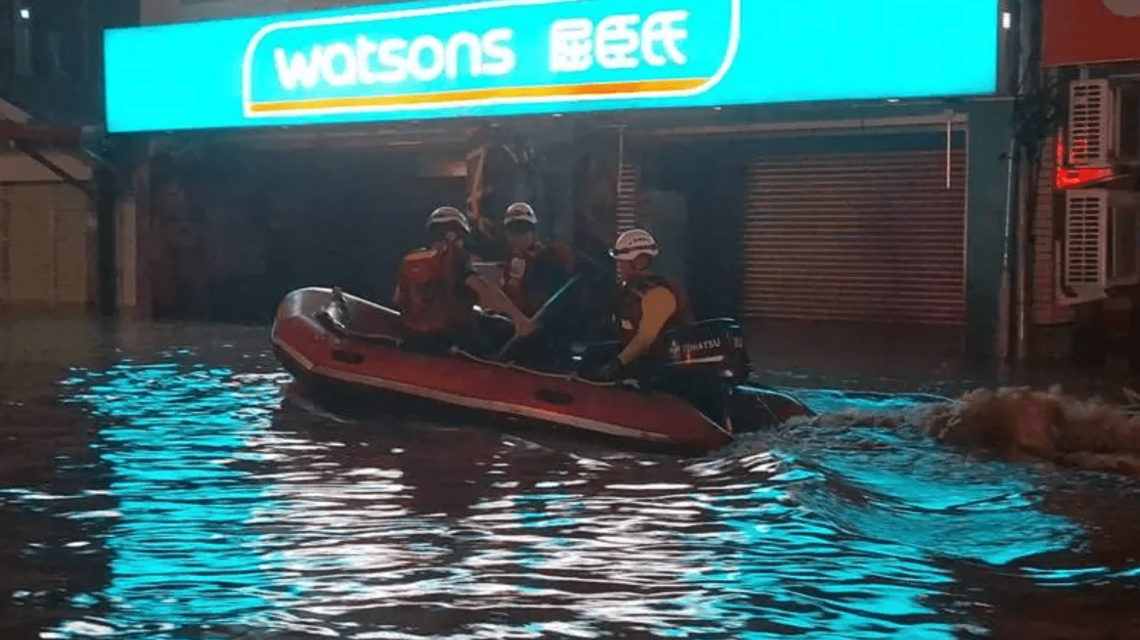 蘇澳一小時狂炸逾130毫米破紀錄 水淹近一層樓