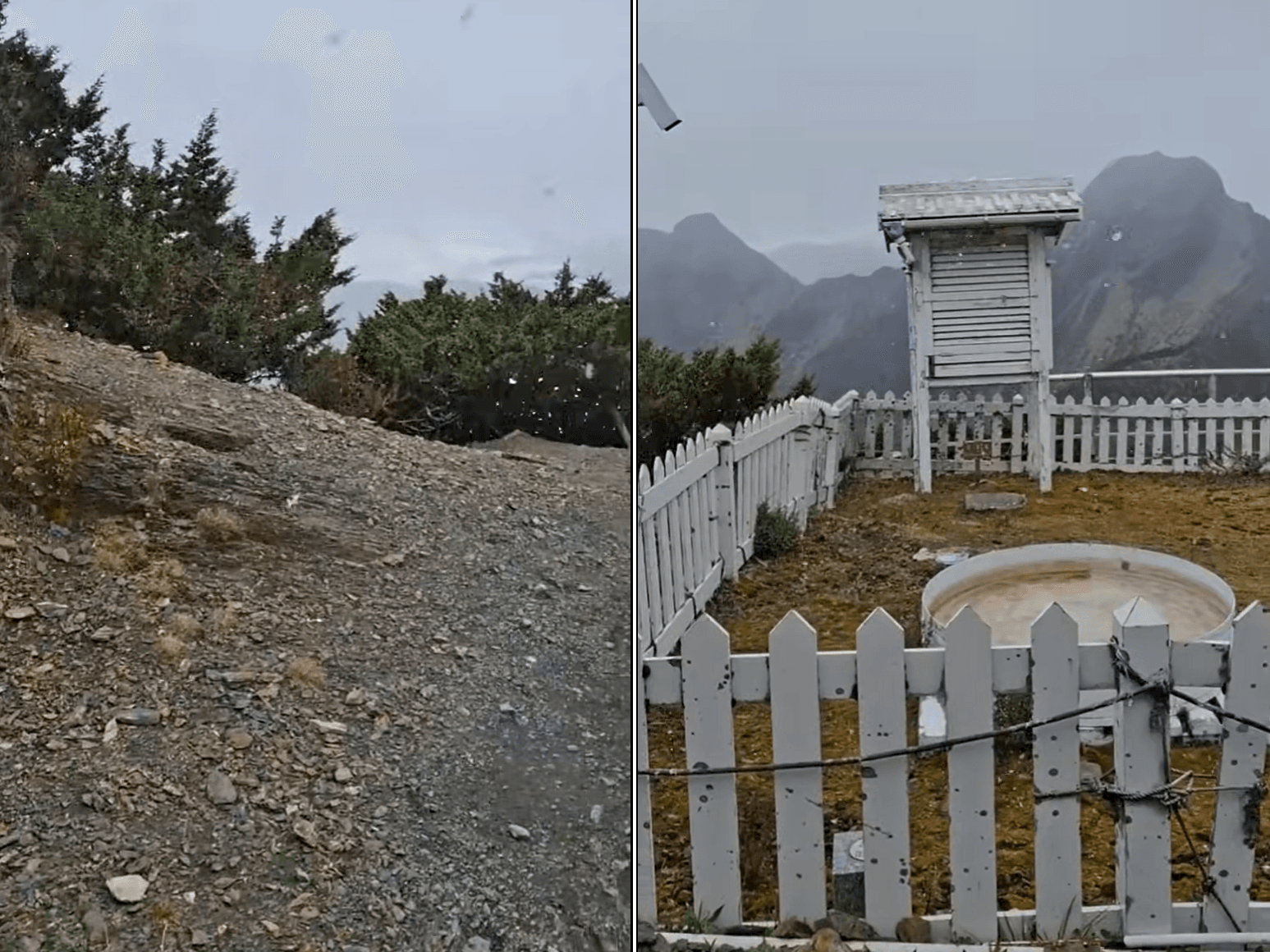 入秋最強冷空氣發威!玉山氣溫下探1°C 降下今冬初雪