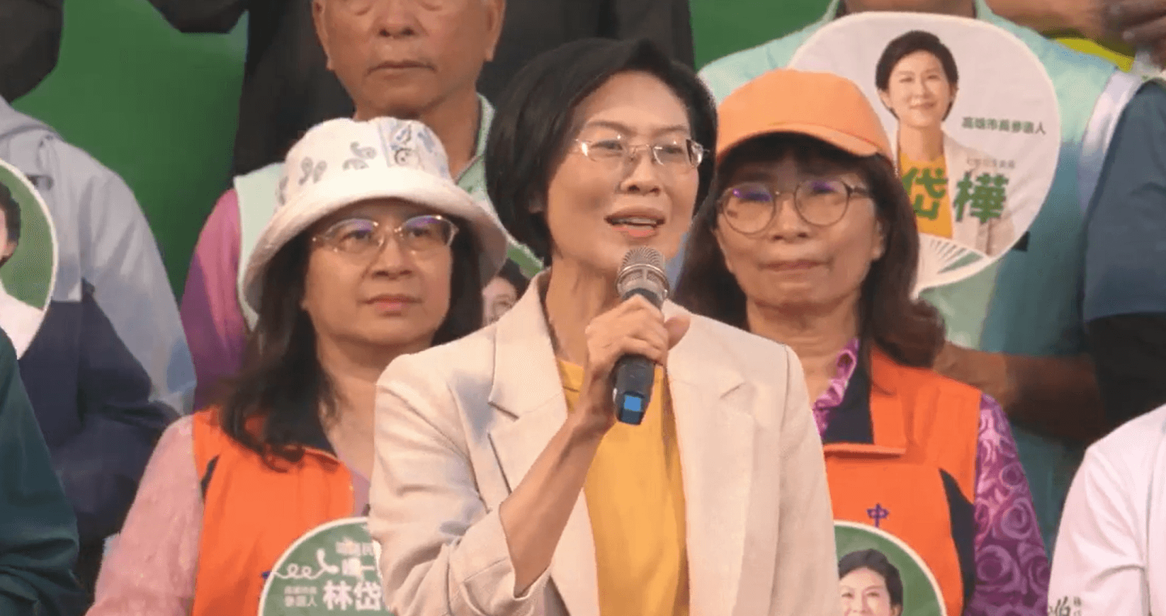 旗山造勢湧萬人!林岱樺稱「民調第一」遭政治追殺 盼公平競爭