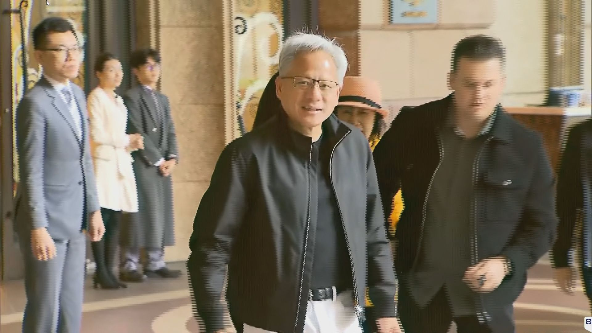 黃仁勳今年五度訪台 證實「已密會張忠謀」:他狀態很棒