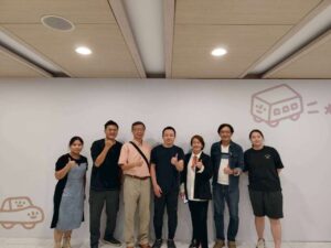 日本知名藝術家大石曉規來台 攜手長庚科大推動「微笑符號點亮校園」