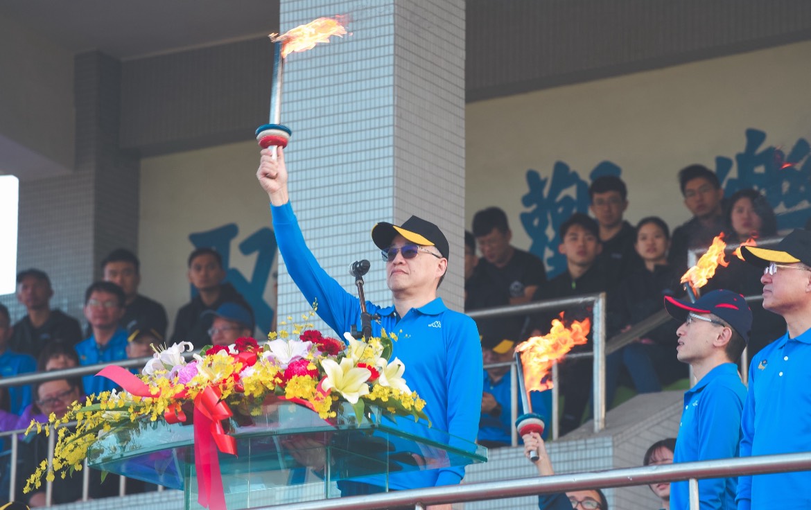 吳次長堂安主持警大校運會開幕典禮 0