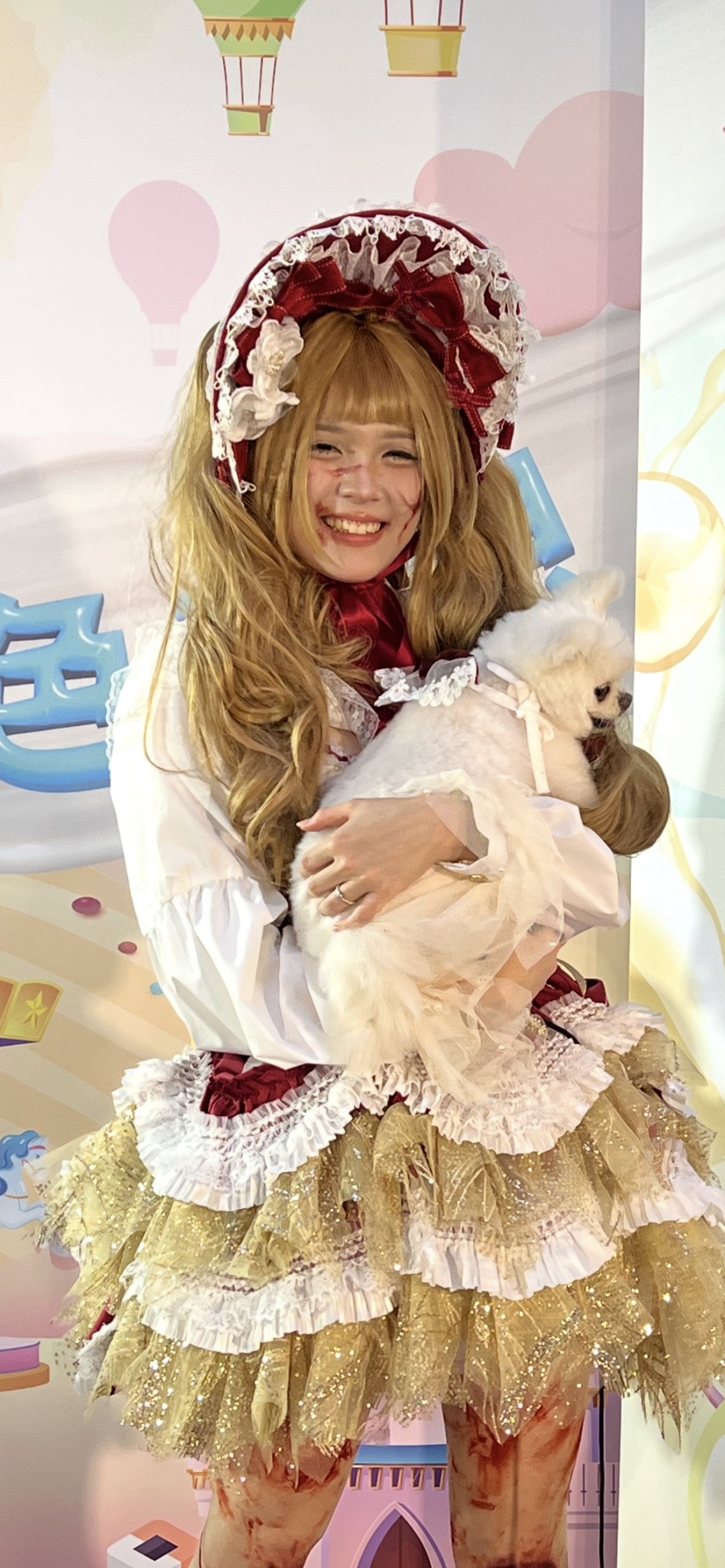 圖說三：美容科學生親手為自家寵物打造專屬舞台造型。圖：新生醫專提供 0 scaled