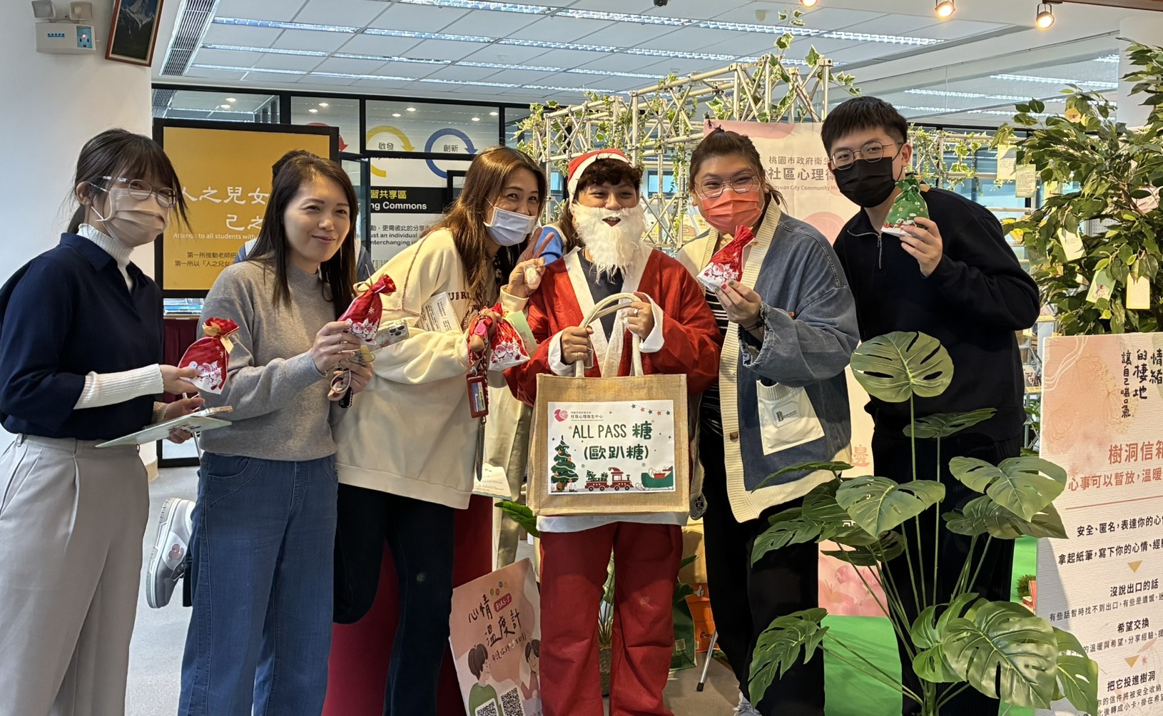 桃園社區心理衛生中心前進銘傳大學 助學子尋找「情緒棲地」 第二張 2