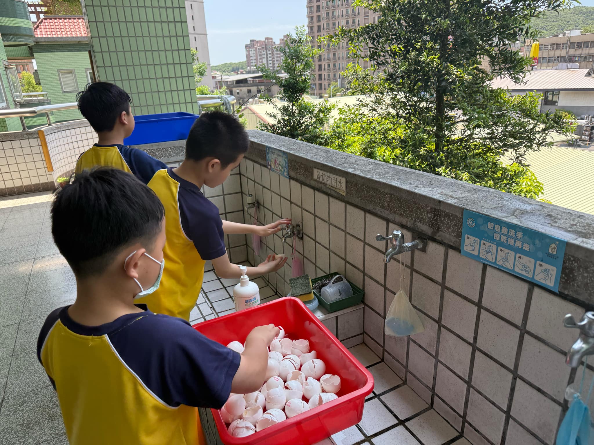 自強國小02 清洗雞蛋殼 0 0