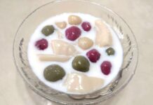 北榮桃分院創意料理訓練長輩手部動作 五彩豆腐湯圓作法大公開