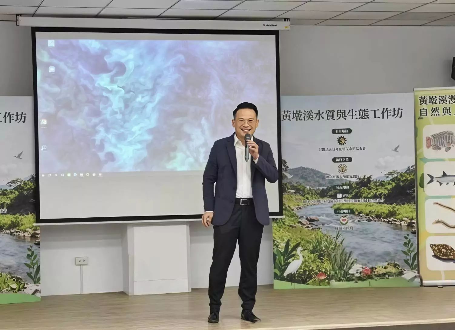 蘇俊賓稱河川是城市之母 推公私協力環保模式守護黃墘溪 1264166