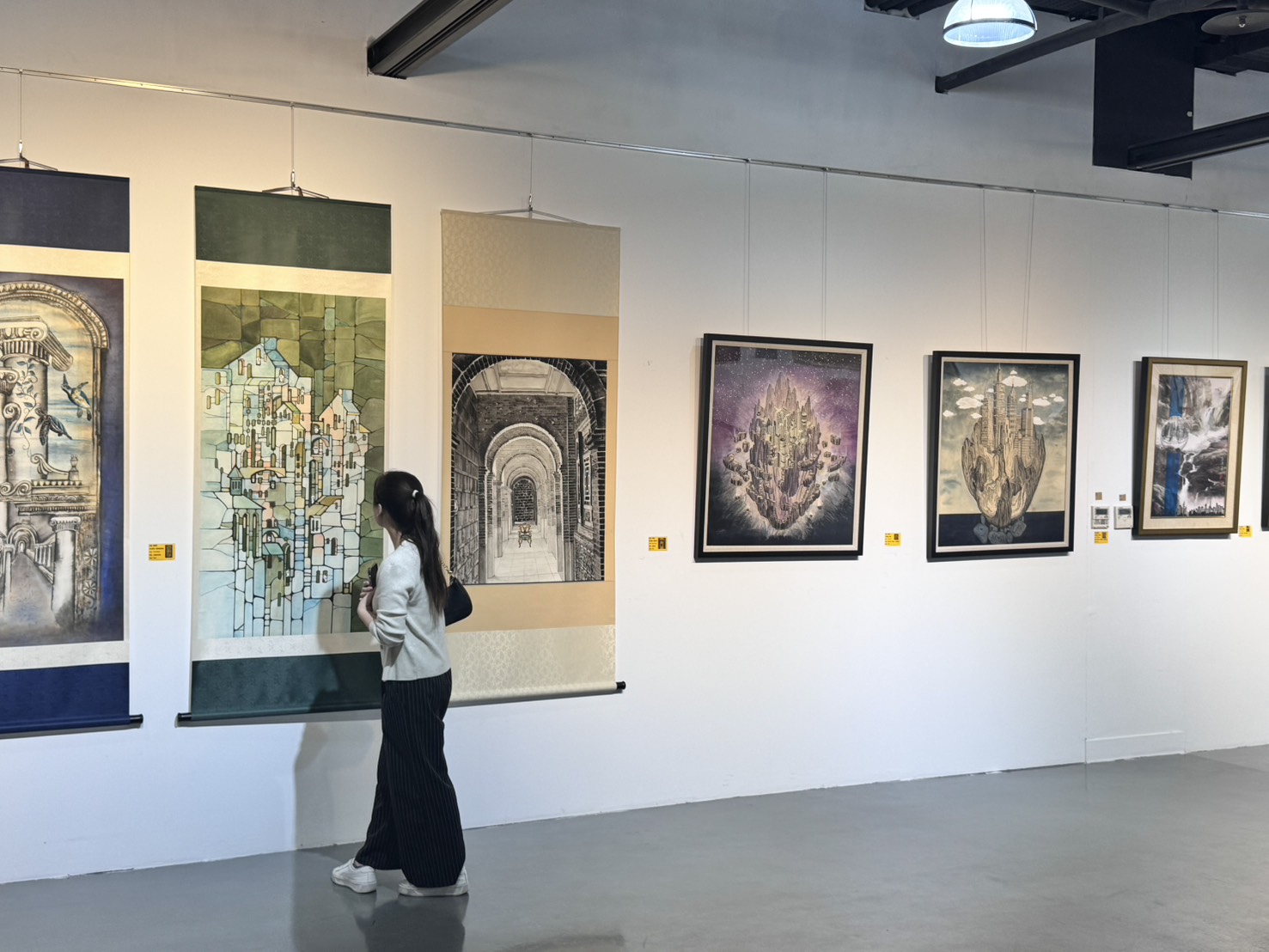 「都會媚影」五人聯展登場 展現筆墨與當代城市的對話 222