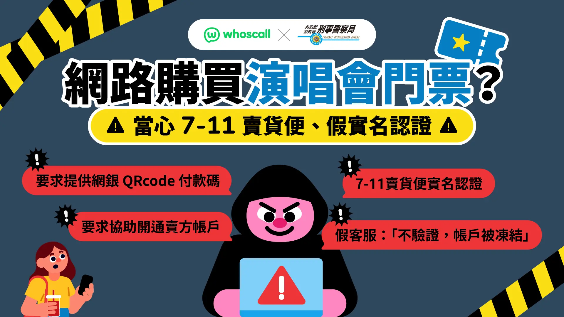 「1商品」網購詐騙近期大量現蹤!刑事警察局攜手Whoscall推防詐快訊 4545 1
