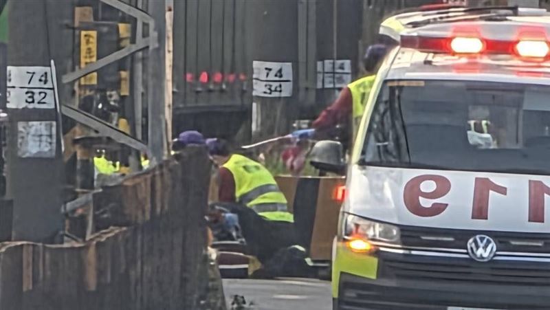 台鐵埔心=楊梅死傷事故 男子遭新自強號撞擊