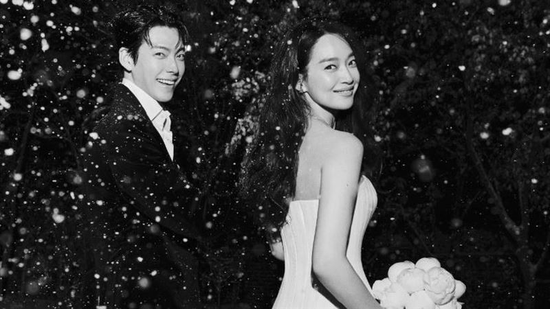 韓星金宇彬、申敏兒婚禮今晚登場!絕美婚紗照吸大批粉絲祝福