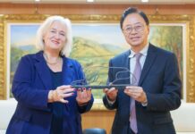 張善政與荷蘭哈勒默梅爾市長交流 盼深化城市友好關係