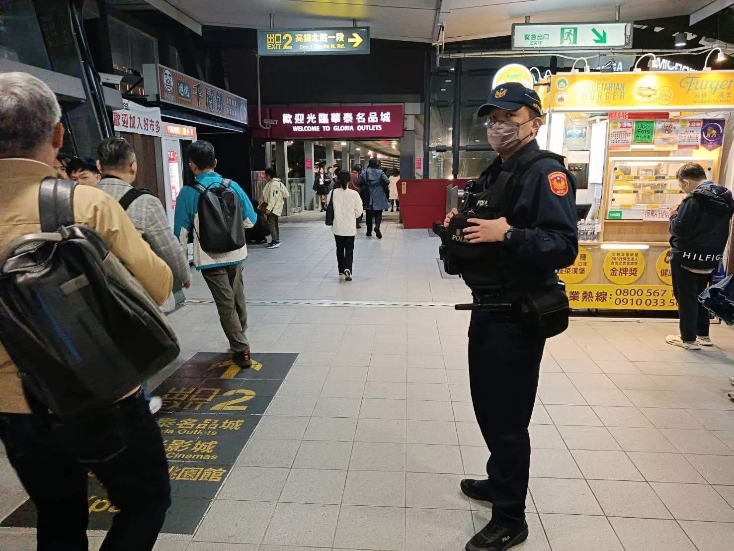 北捷持刀傷人事件震撼全台 桃園啟動千人次警力全面強化運輸維安 601972213 1194798406162891 8219059824301935836 n