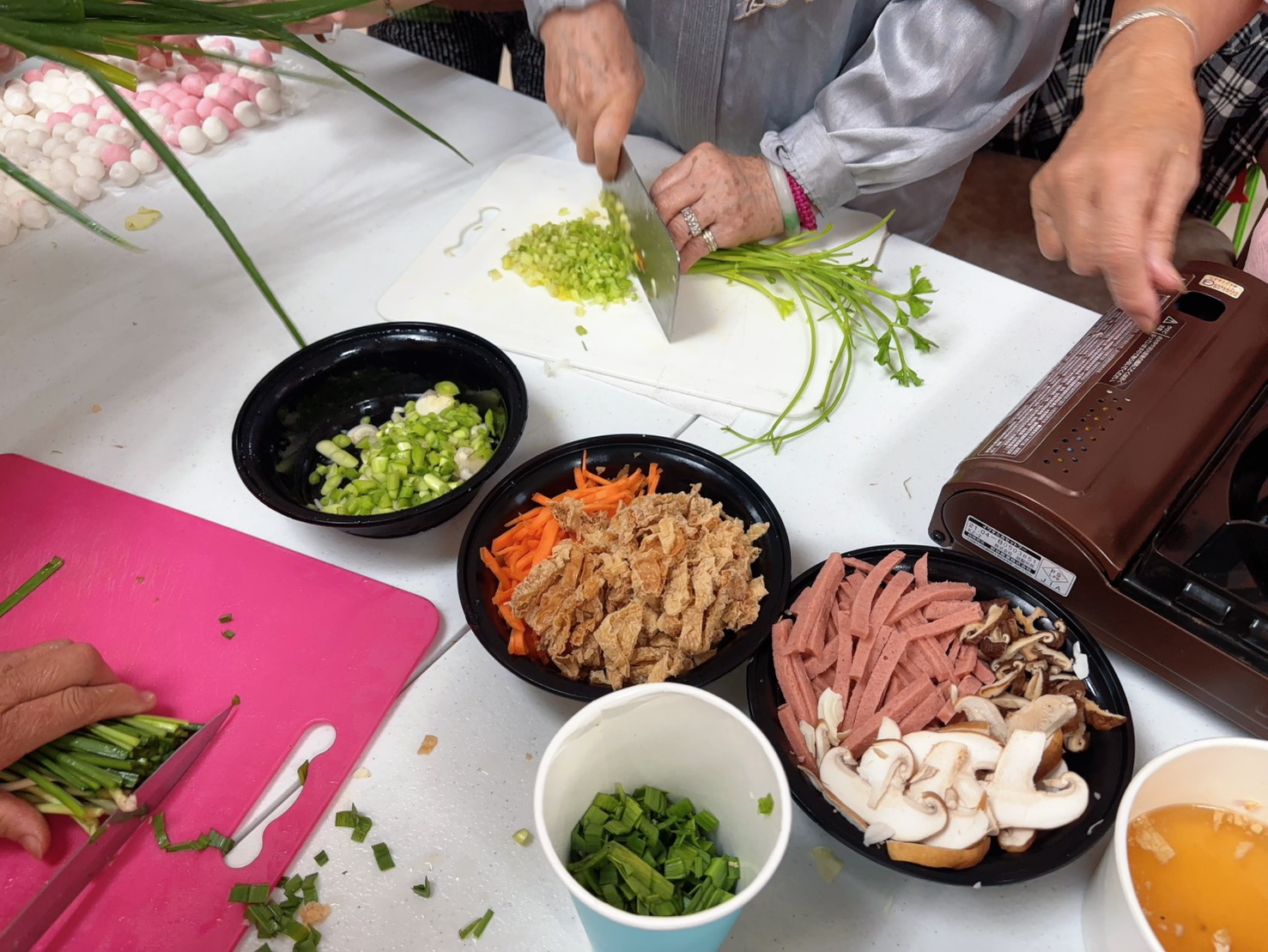 北榮桃分院喜迎冬至 長輩動手搓湯圓分享童年回憶 62