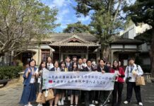 龍潭高中迎接日本山梨高農師生 在地導覽大秀人文魅力