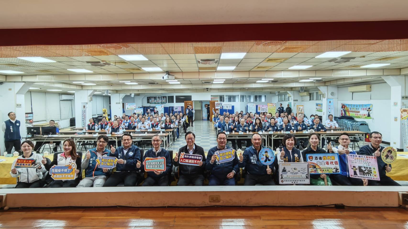 張善政慰勞平鎮守望相助隊 強調警民協力打造社區安全網 773360 0