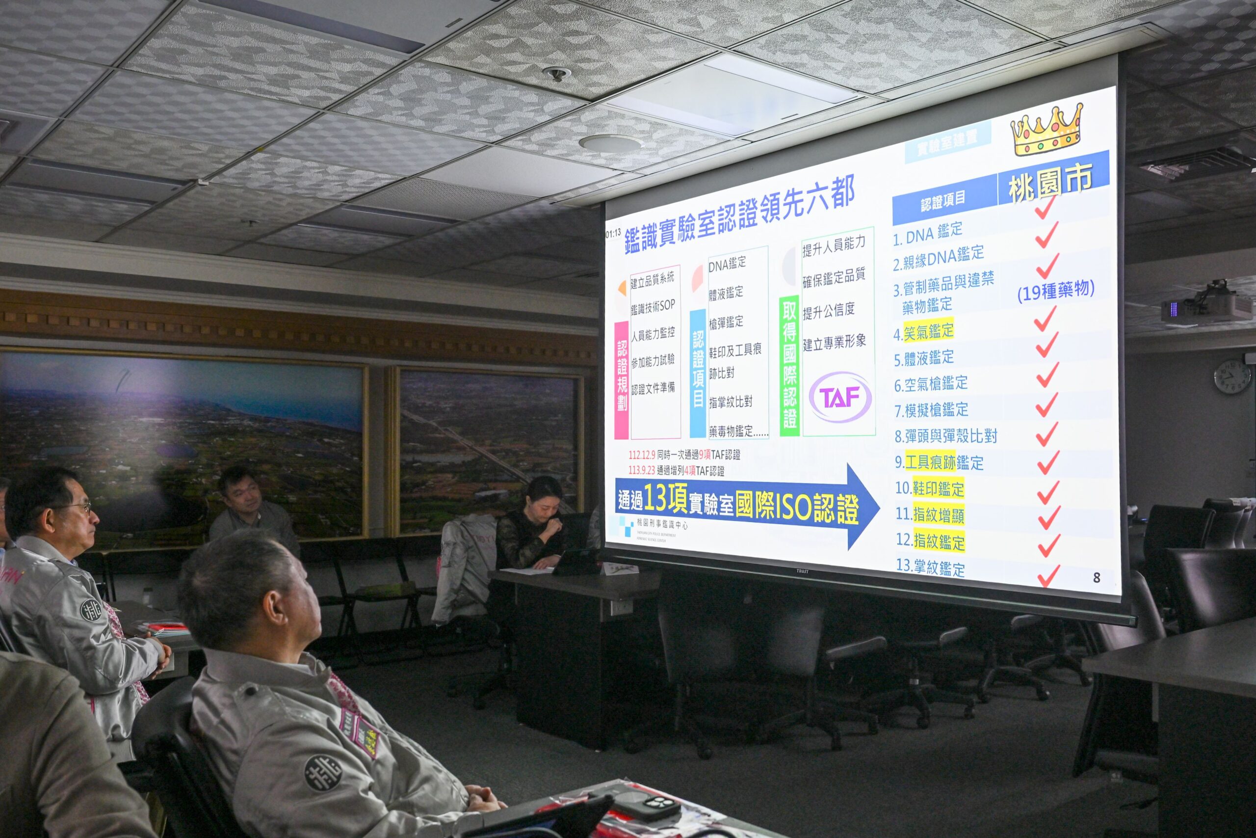 桃警刑事鑑識實驗室通過13項ISO認證 獲司法體系高度肯定 7f2dadc7 7c47 41d3 90d6 019777ec6a8f scaled