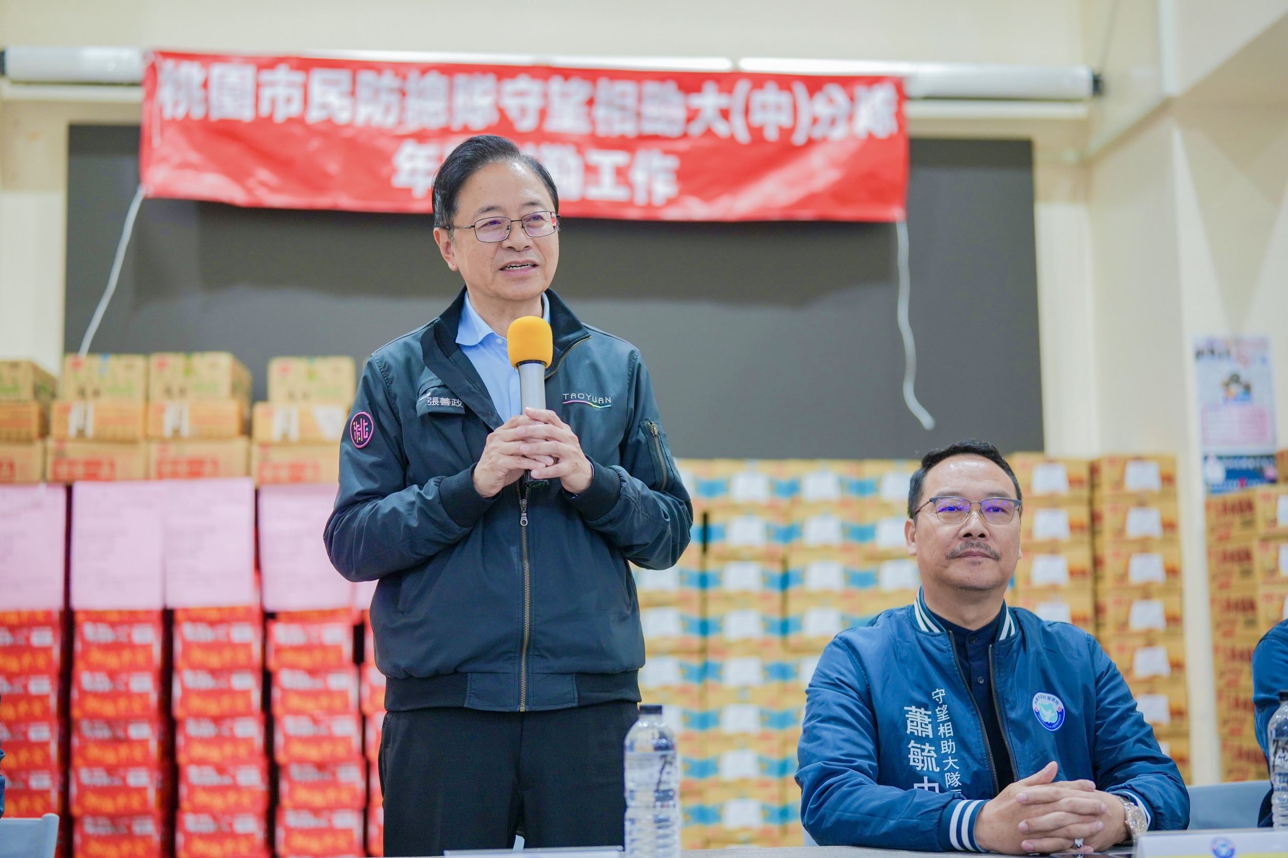 桃市守望相助大隊冬季制服將換新 張善政預告:兼具功能性與美觀