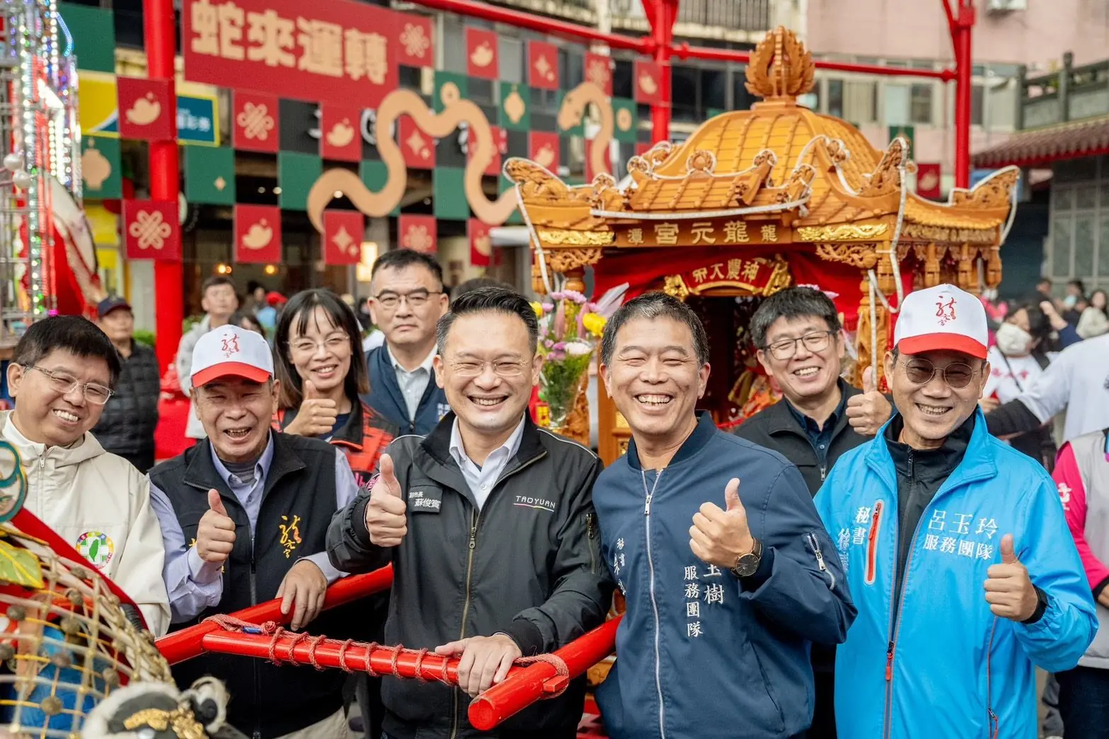 278年來首次!新竹都城隍遶境龍潭 宗教交流創里程碑 278年來首次!新竹都城隍遶境龍潭 宗教交流創里程碑