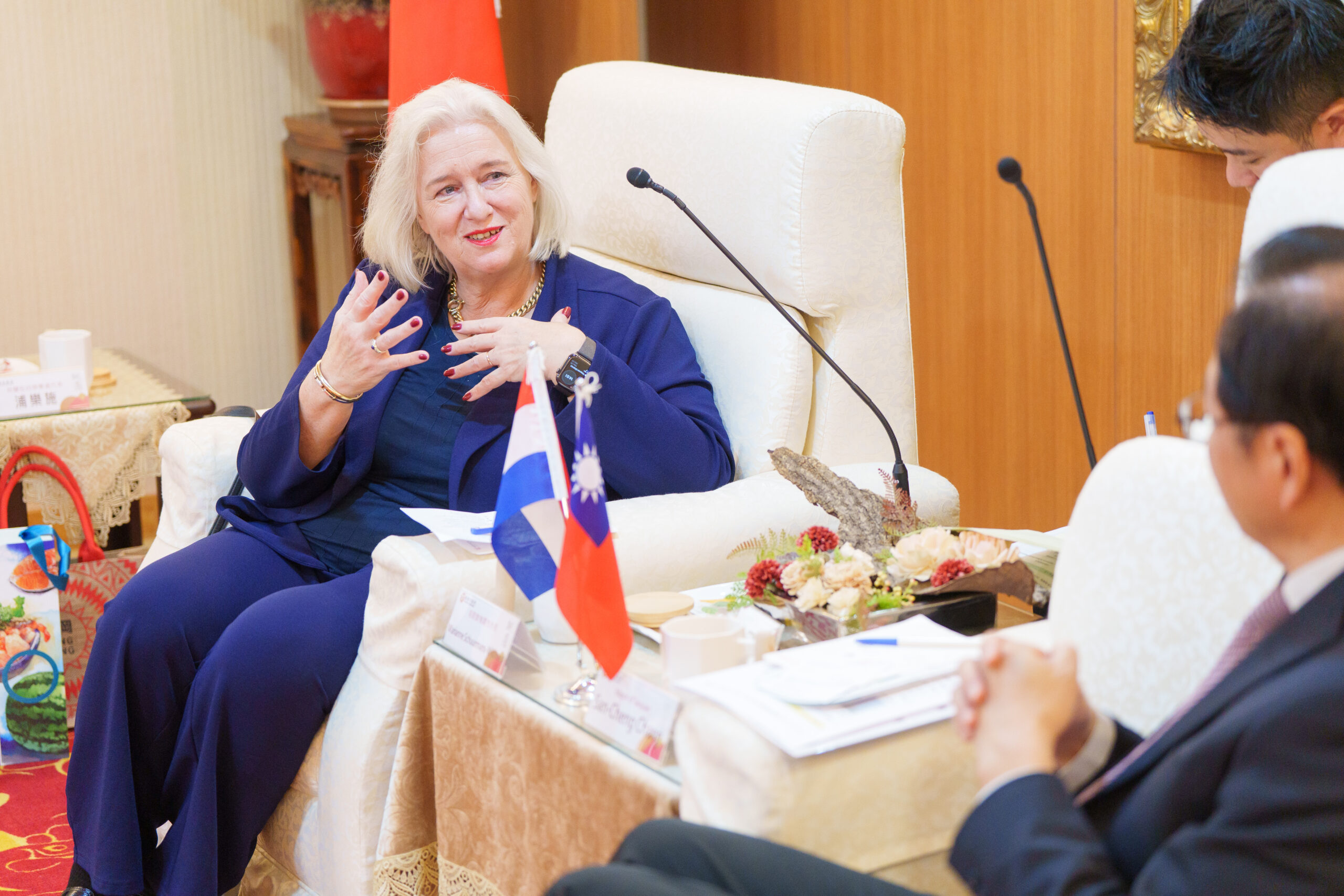 Marianne Schuurmans Wijdeven市長表示，哈勒默梅爾市作為史基浦機場所在地，非常有興趣和各機 scaled