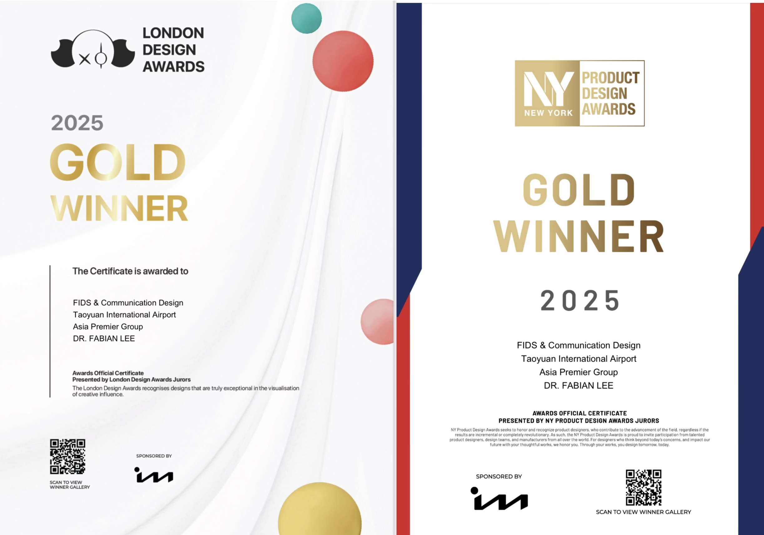 桃園機場打造全新航班顯示系統 屢獲國際設計金獎肯定 S 105660514