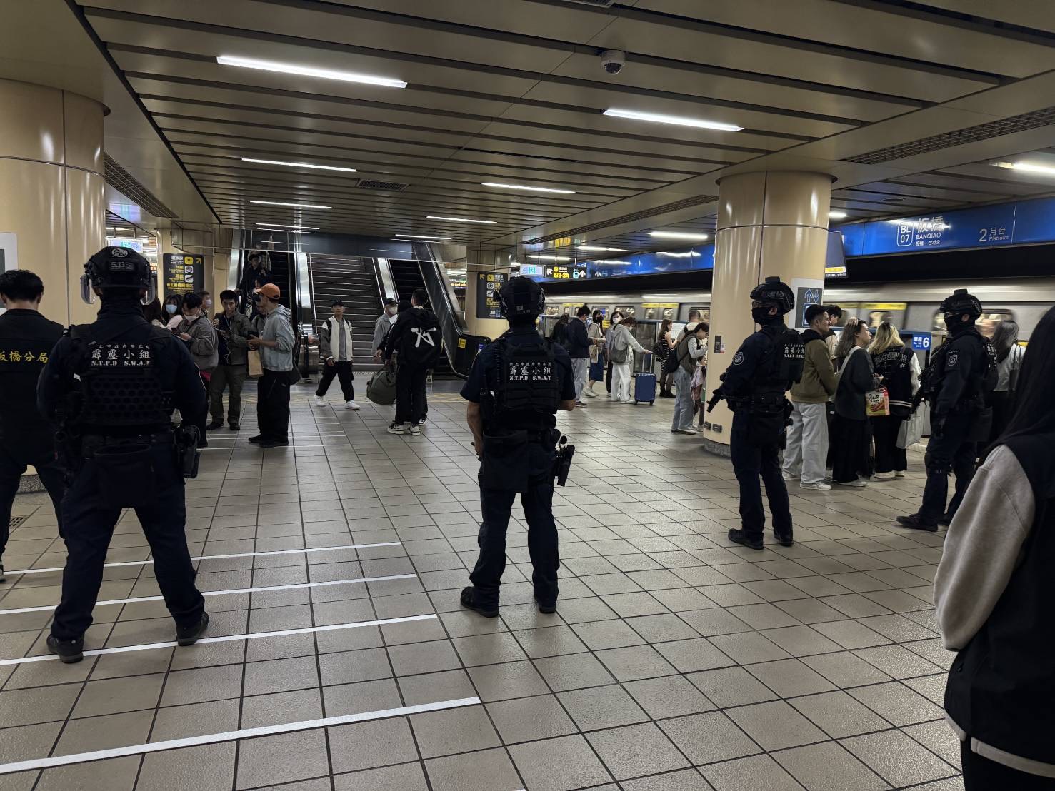 北捷擲煙霧彈案釀9人傷亡 警政署啟動4防處作為 S 1090026