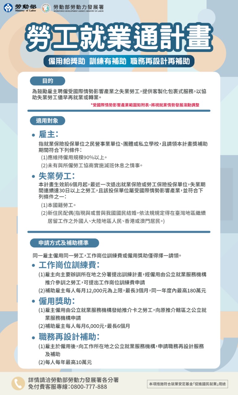 桃竹苗分署「勞工就業通計畫」支持婦女重返職場 穩定收入提升成就感 S 140222474
