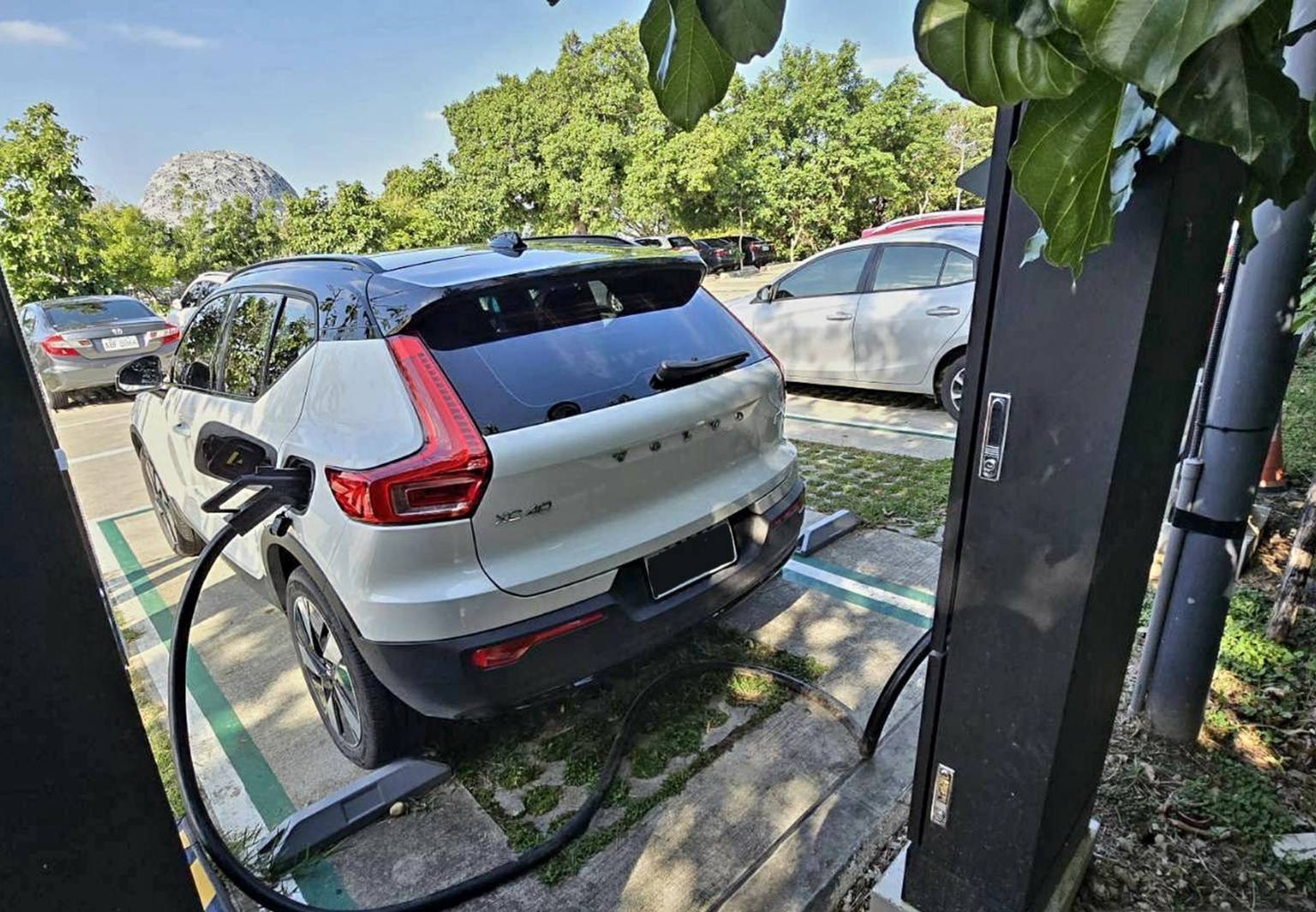 桃園7風景區充電樁上線!減輕電動車主續航里程焦慮 S 23035939 0