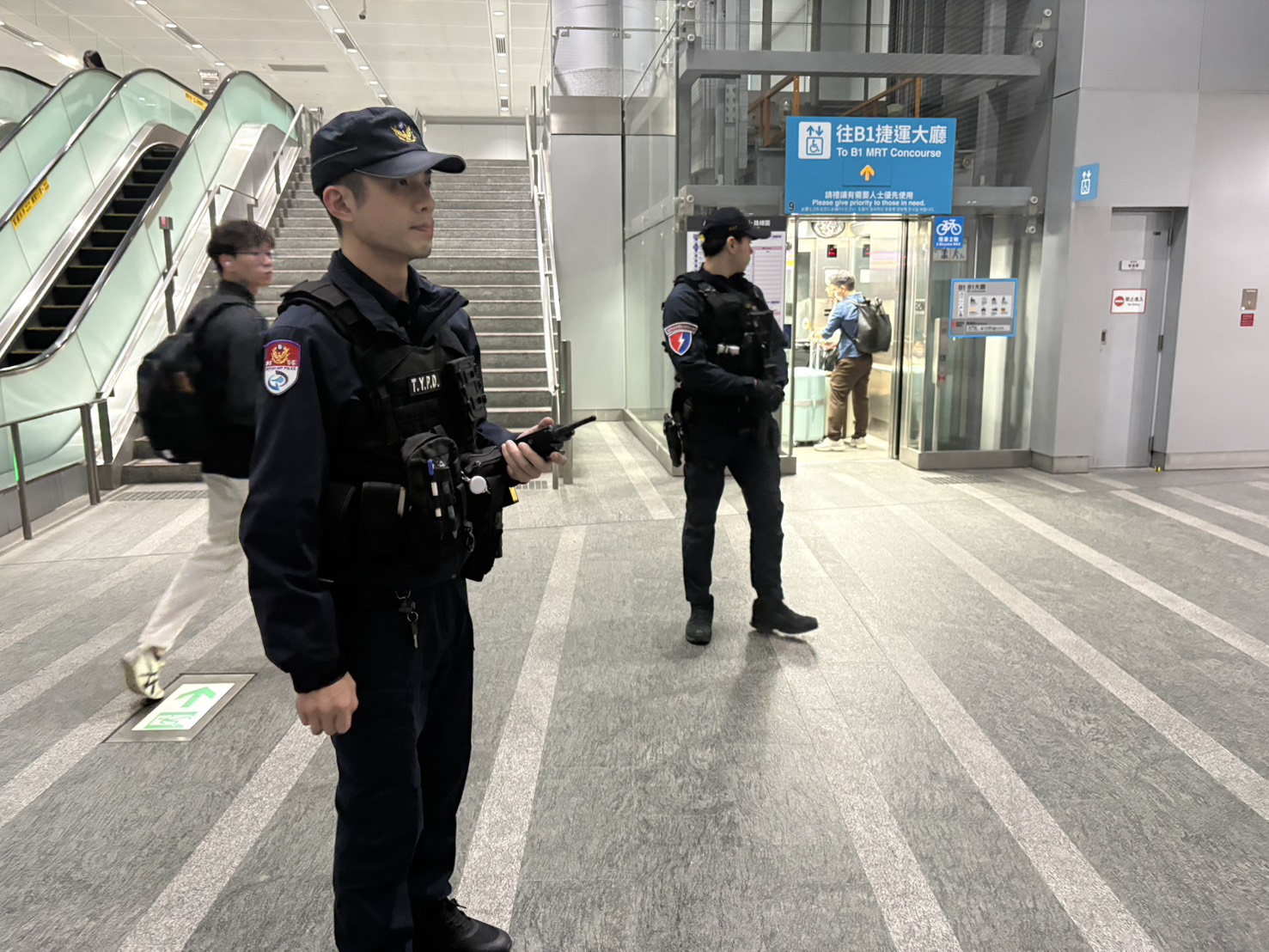 防範北捷持刀傷人模仿效應 桃園捷警隊強化維安層級確保應變效率 S 27631666