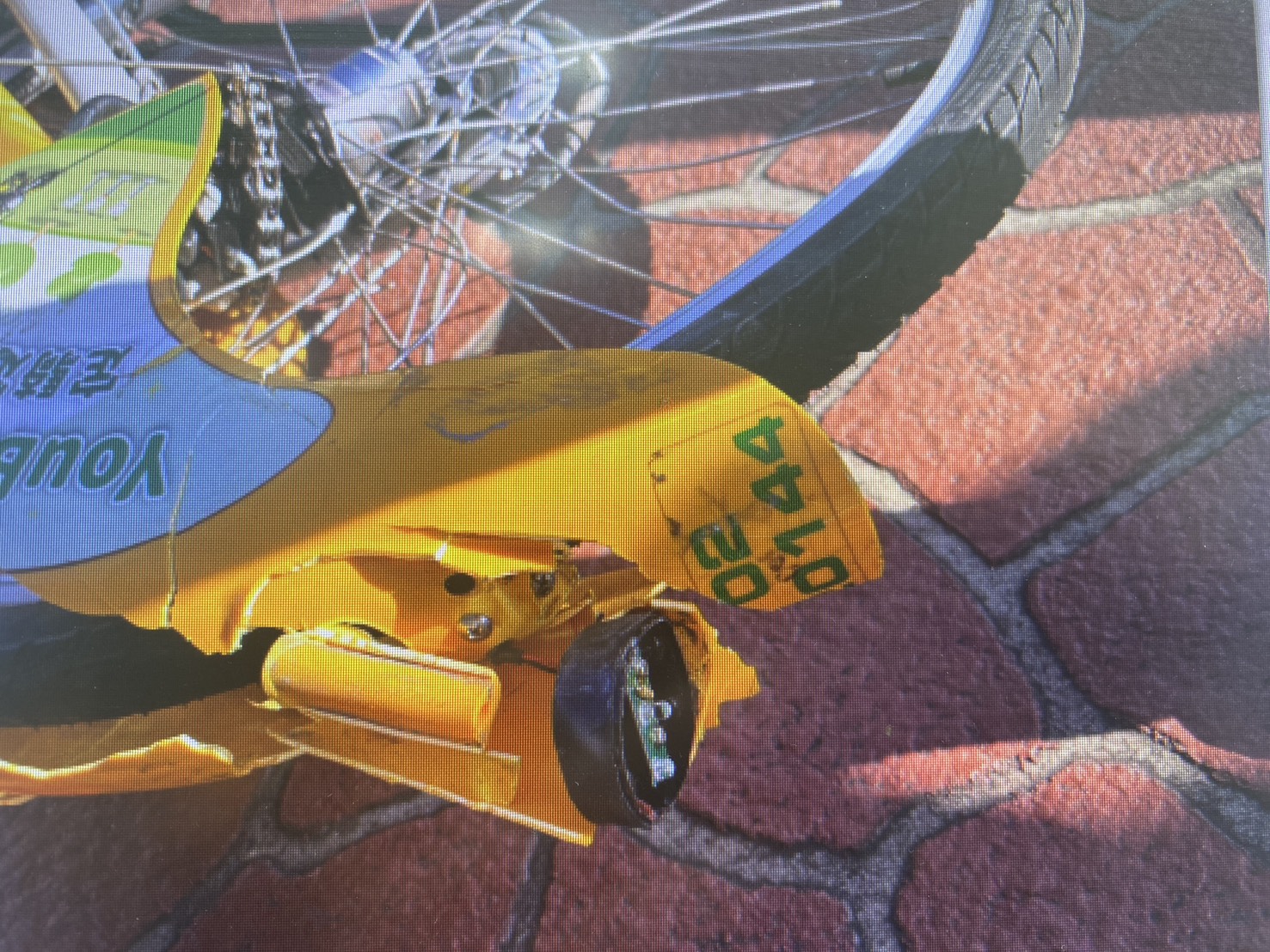 蘆竹曳引車疑因視線死角擦撞YouBike 女騎士骨折送醫 S 28885057