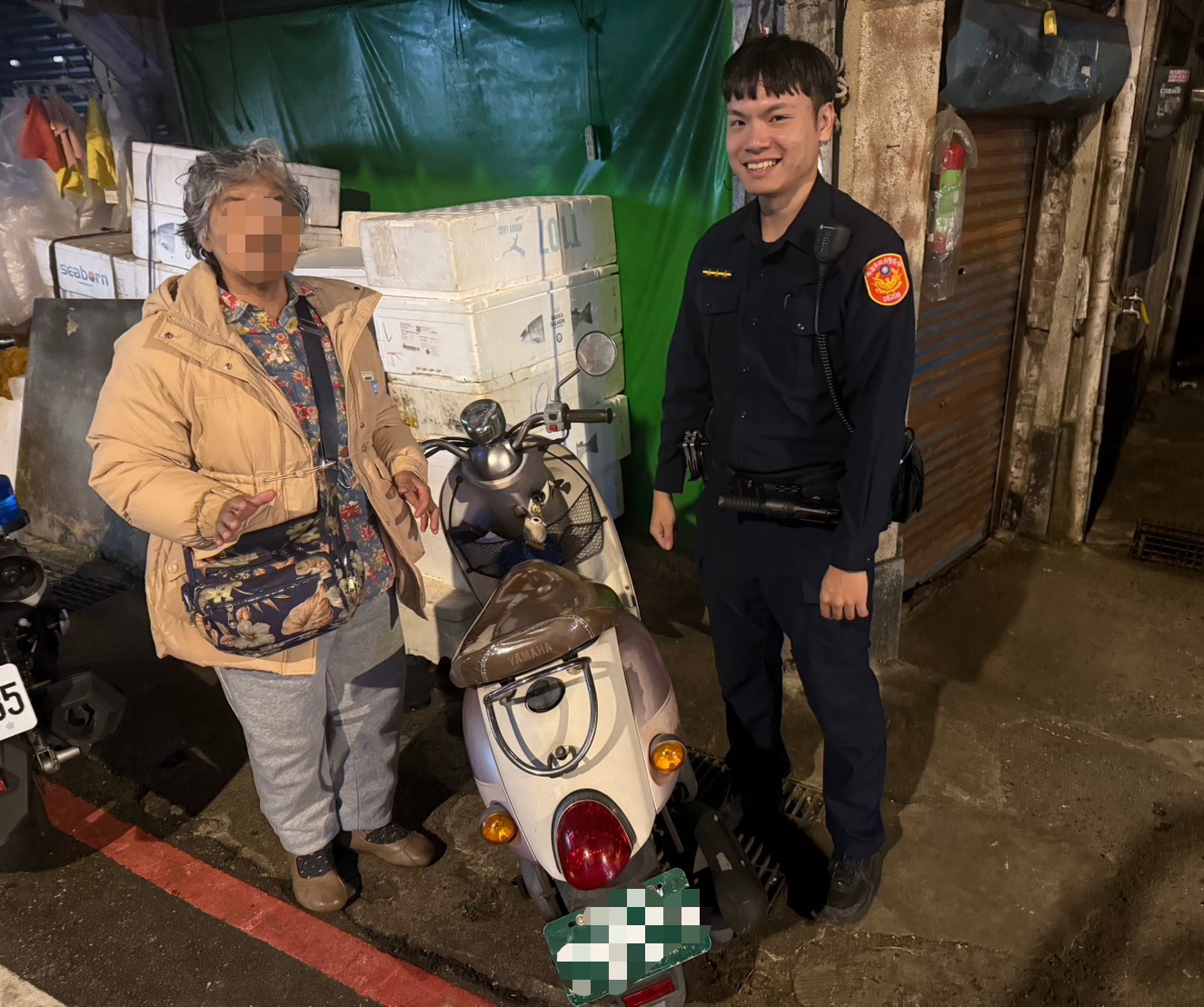 楊梅7旬嬤買完菜機車被偷?心急報案結局超烏龍 S 77693139 0