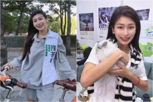 「小草女神」劉芩妤宣布參選台中議員　江和樹看好：2026黑馬