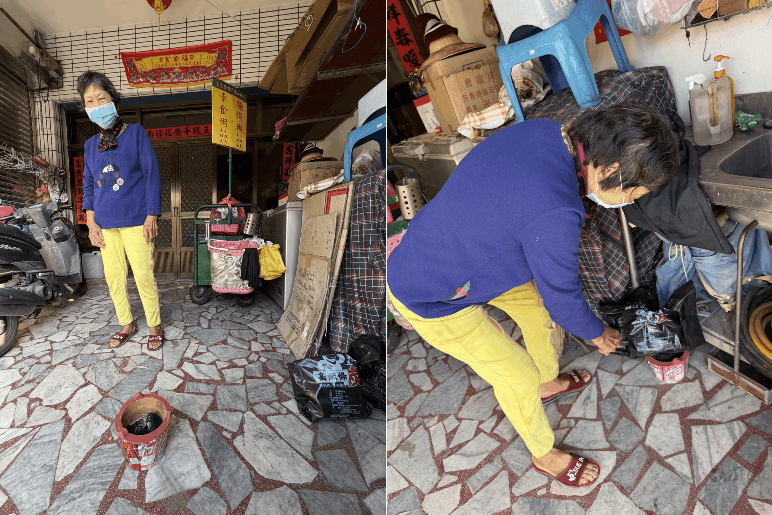 接到失聯2年愛孫「金門來電」 鹹粥嬤豬腳麵線、烘爐準備好了