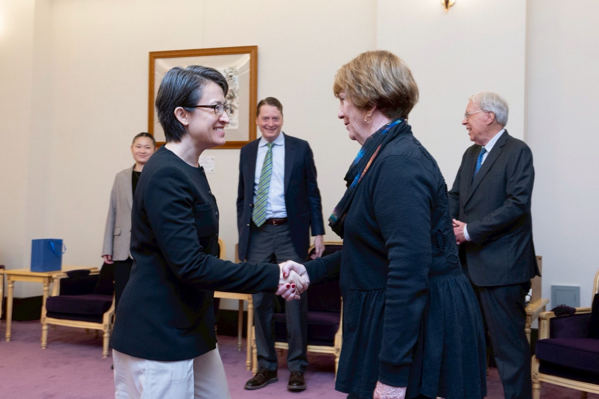 美外交政策委員會來訪 蕭美琴:台灣致力自我防衛盼國際持續關注