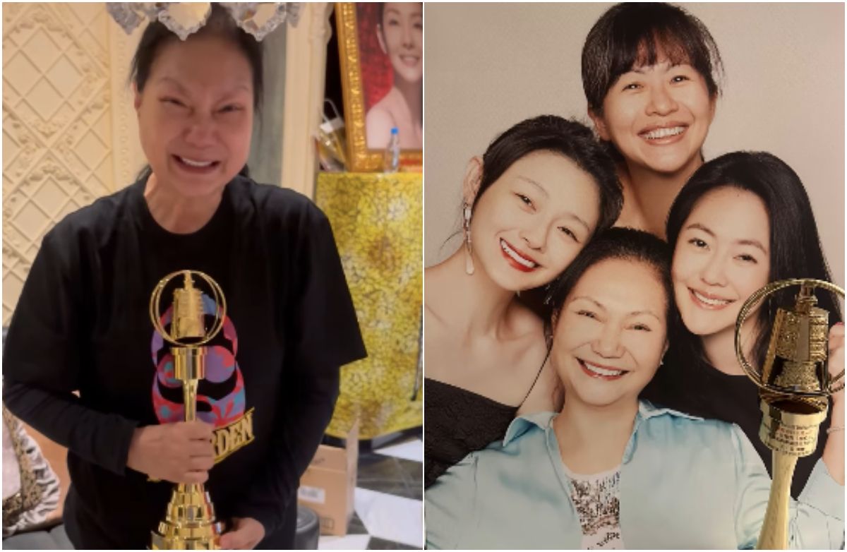 小S金鐘許願一起走出傷痛 徐媽媽收獎座喜極而泣:補上我的心