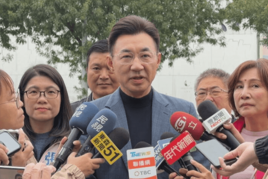 江啟臣將爭取台中市長初選 被問「何時辭副院長」回應了