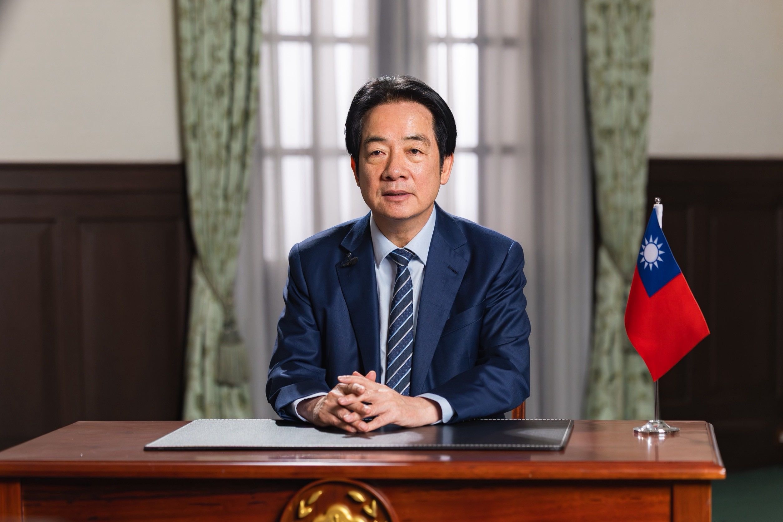 賴清德發表談話!願赴立院國情報告 挺政院「不副署」財劃法