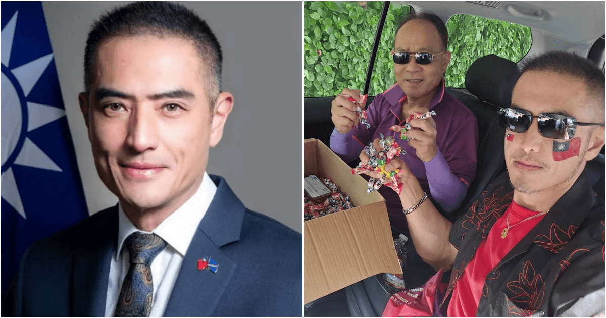 駐馬紹爾「最帥大使」耶誕遊行現蹤 秀國旗見「我愛台灣」又驚又暖