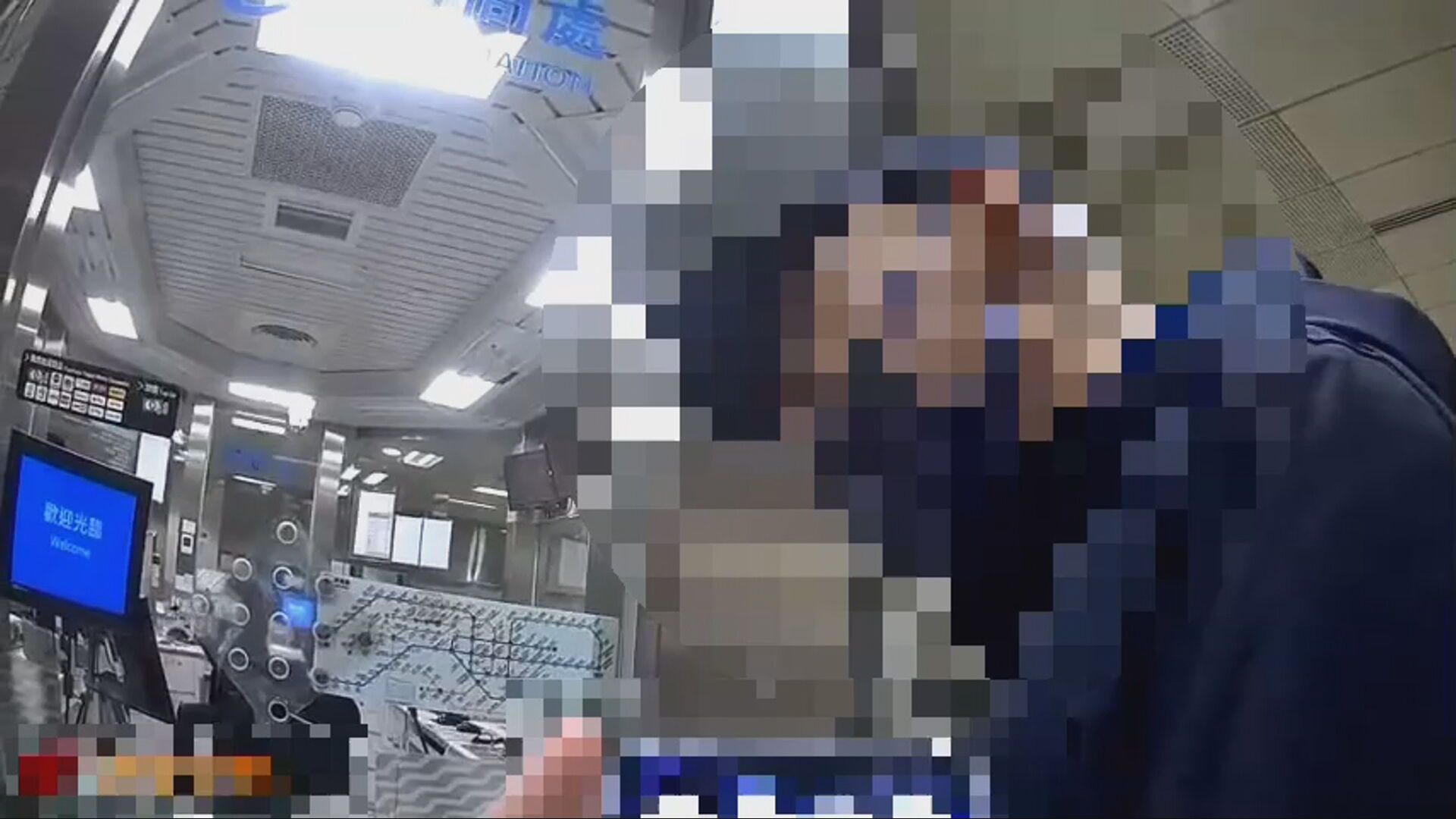 檢警3D重建凶案找跡證 北捷暴力衝突2/捷運擠出火氣 老翁扯妙齡女假髮爆衝突