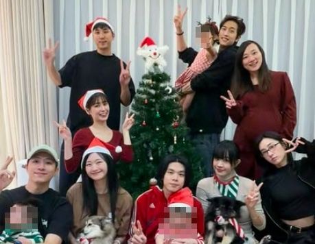 結束粿粿法院調解 范姜彥豐曬耶誕聚會照!昔夫妻好友幾乎都出席
