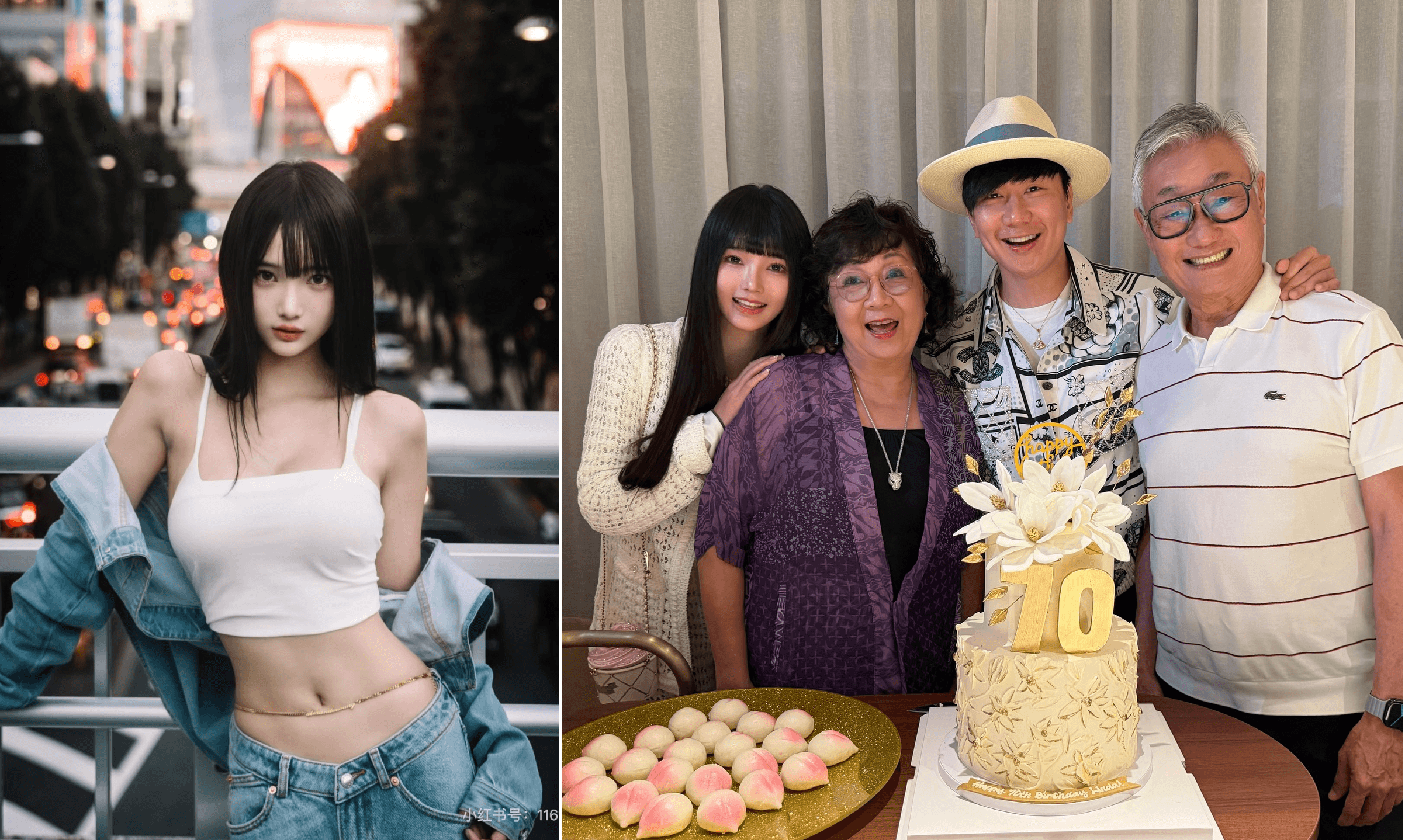 林俊傑認愛小21歲中國網紅 賀母70大壽合照流露「準媳婦」氣場